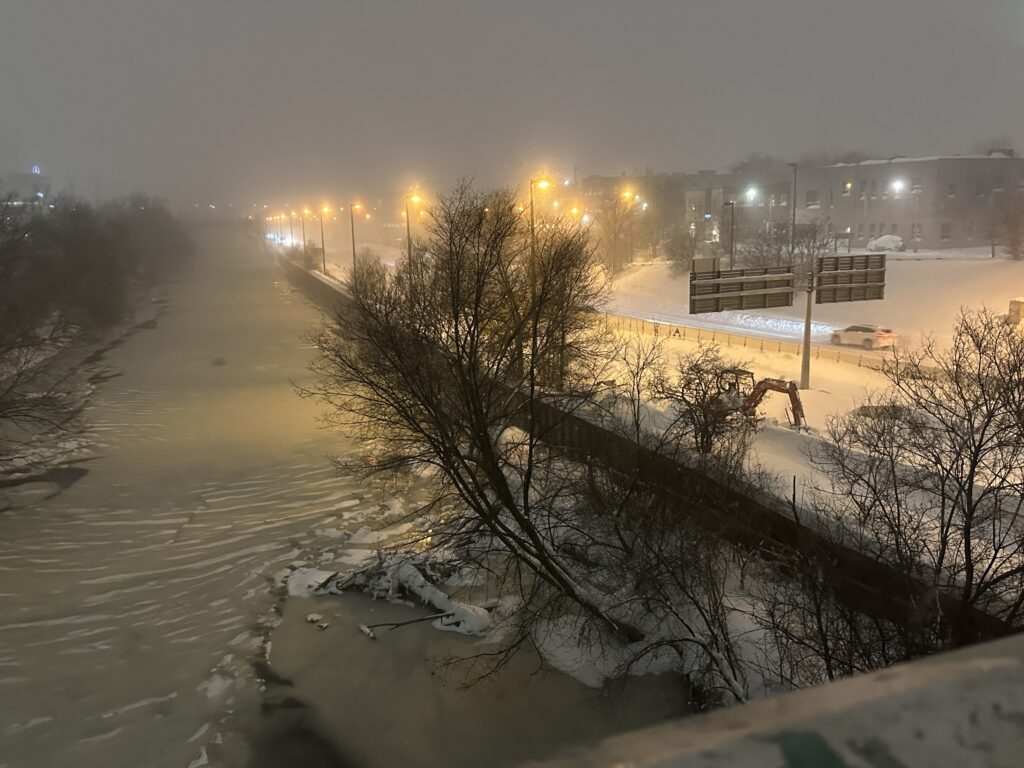 hiver, tempête, 25 janvier