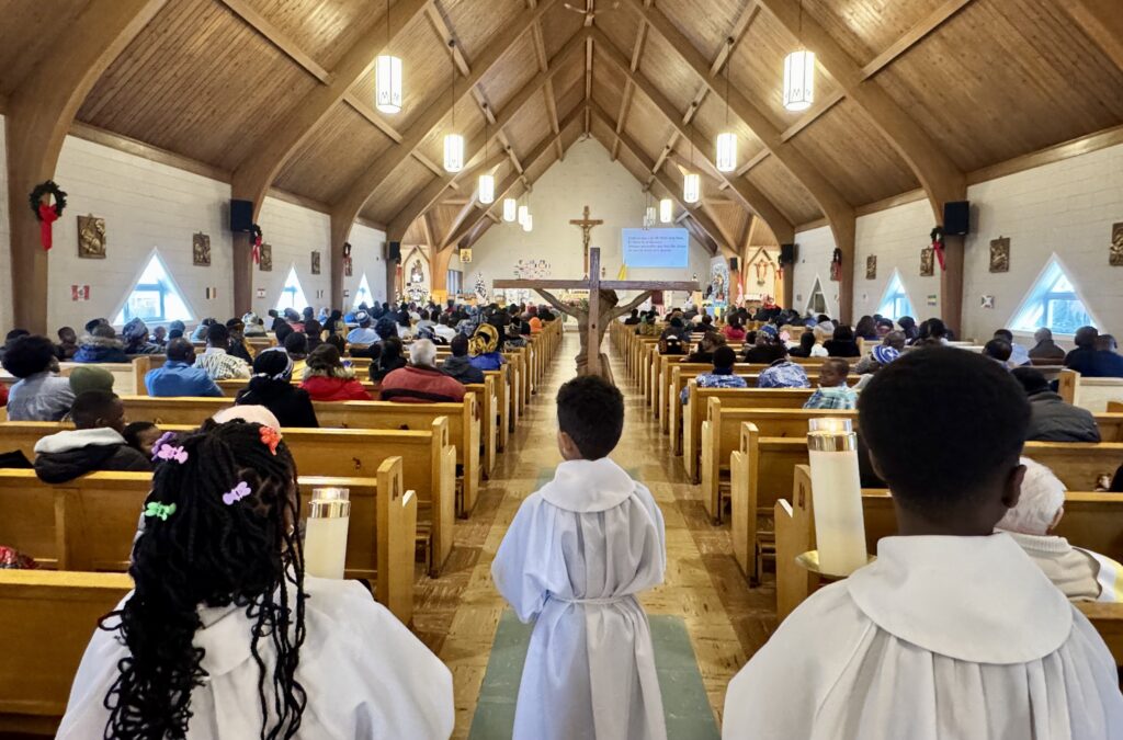 Hamilton, paroisse Notre-Dame-du-Perpétuel-Secours, messe interculturelle