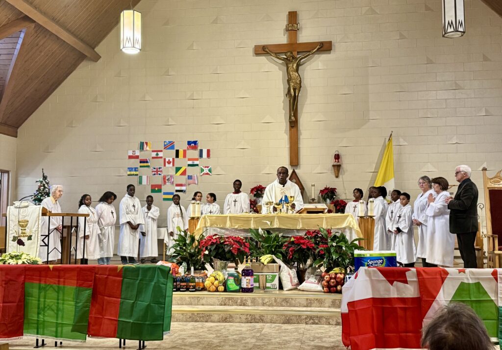 Hamilton, paroisse Notre-Dame-du-Perpétuel-Secours, messe interculturelle