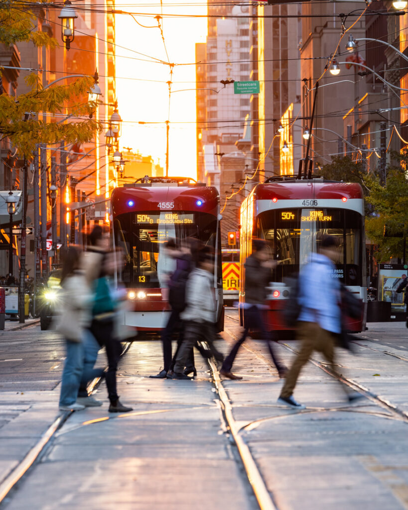 villes, Toronto, streetcar, tramway