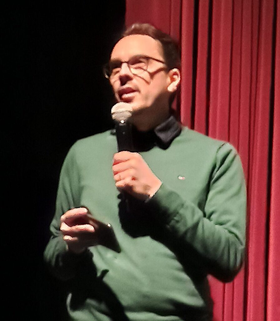 Bruno Boëz lors de RACCORD fait son festival 2026 à l'AF.