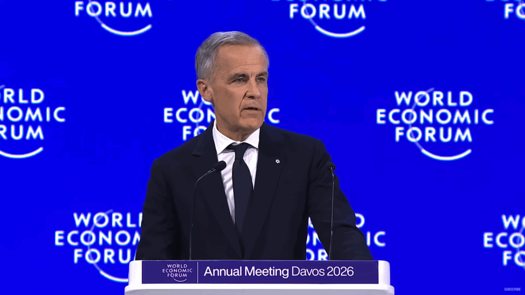 Mark Carney à Davos