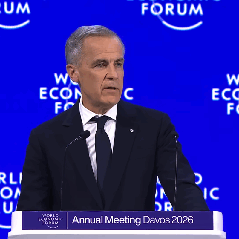 Mark Carney à Davos