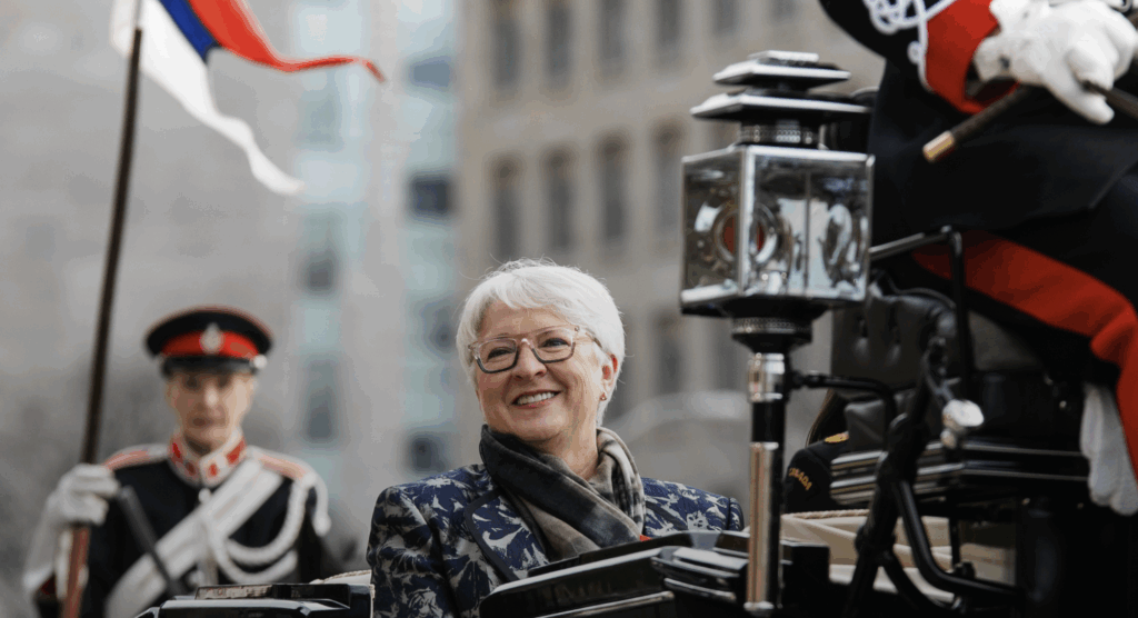 La lieutenante-gouverneure Edith Dumont.