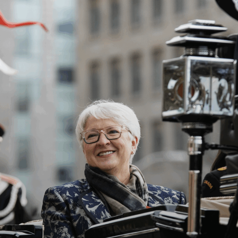 La lieutenante-gouverneure Edith Dumont.