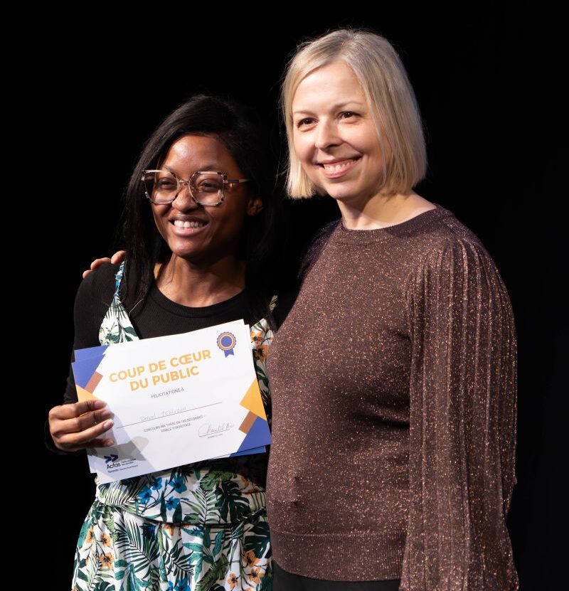 Nathalie Méthot coup cœur public à Dorval Tchiazonde