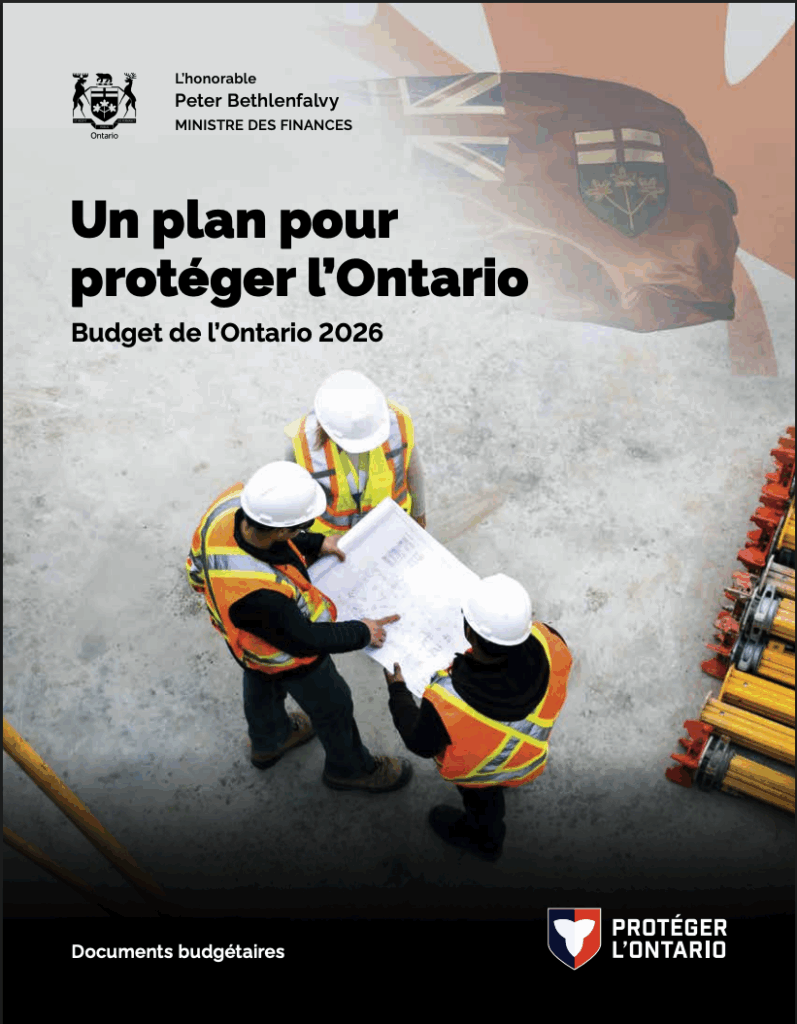 budget de l'Ontario 2026-27