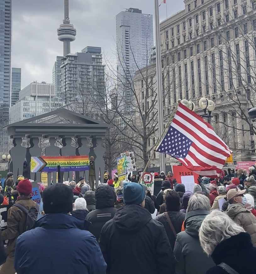 No Kings, Trump, Toronto 28 mars