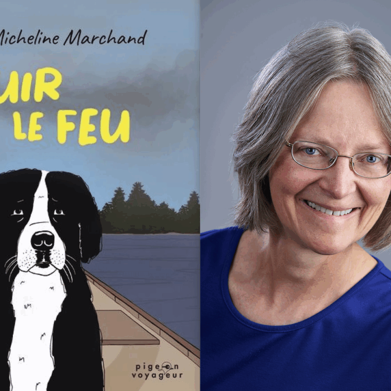 Micheline Marchand, Fuir le feu