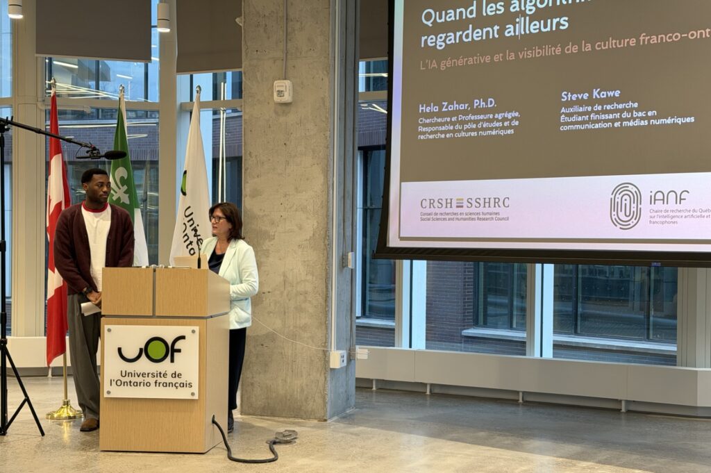 Conférence sur l’IA et la francophonie, UOF