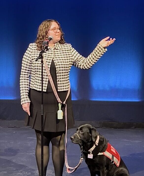 Rebecca Sarchese passage ma thèse 180 secondes 1er prix catégorie maîtrise