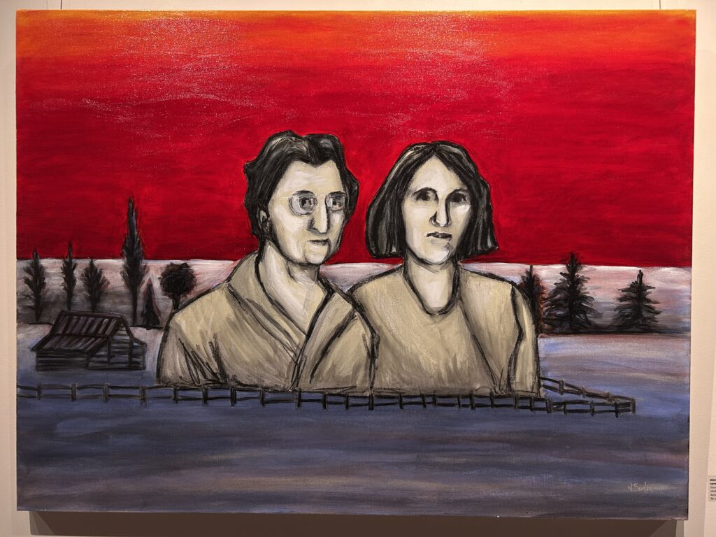 Mémère et sa mère appartiennent à la terre, Nathalie Bertin