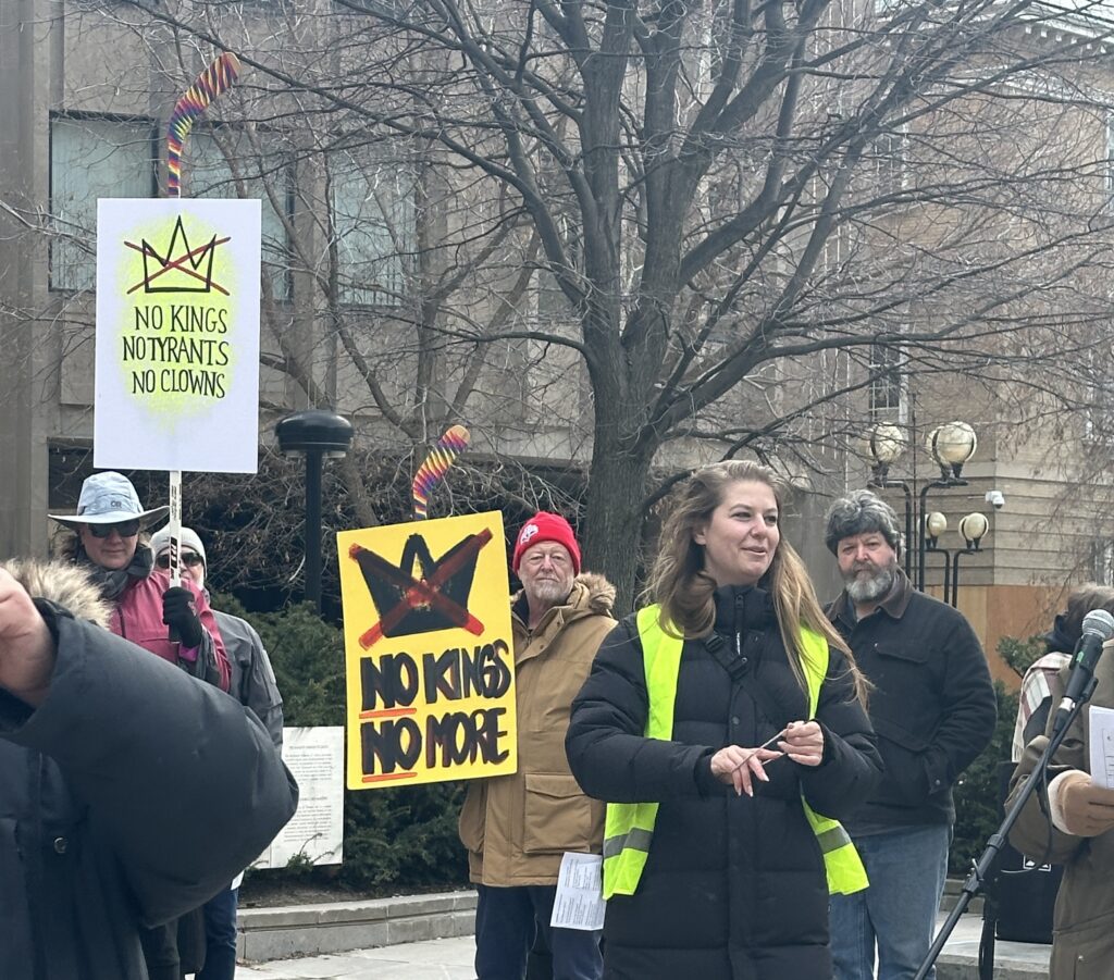 No Kings, Trump, Toronto 28 mars