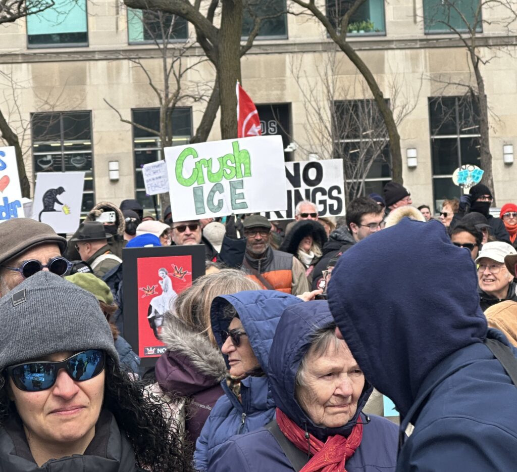 No Kings, Trump, Toronto 28 mars