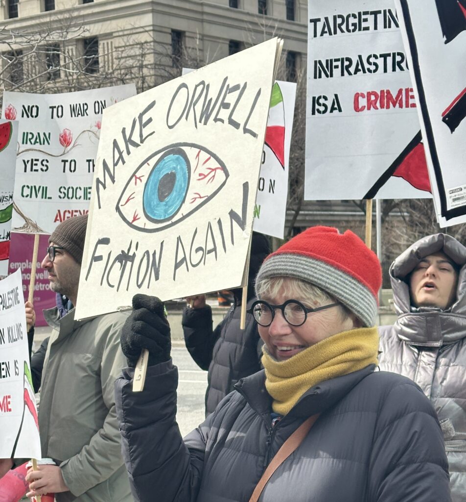 No Kings, Trump, Toronto 28 mars