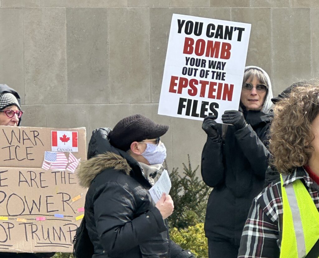 No Kings, Trump, Toronto 28 mars