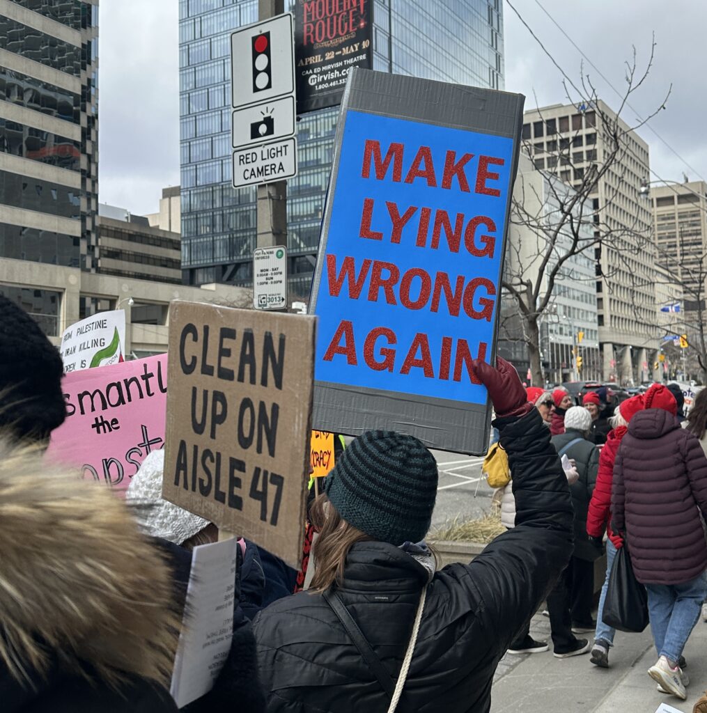 No Kings, Trump, Toronto 28 mars