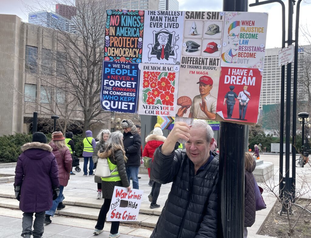 No Kings, Trump, Toronto 28 mars