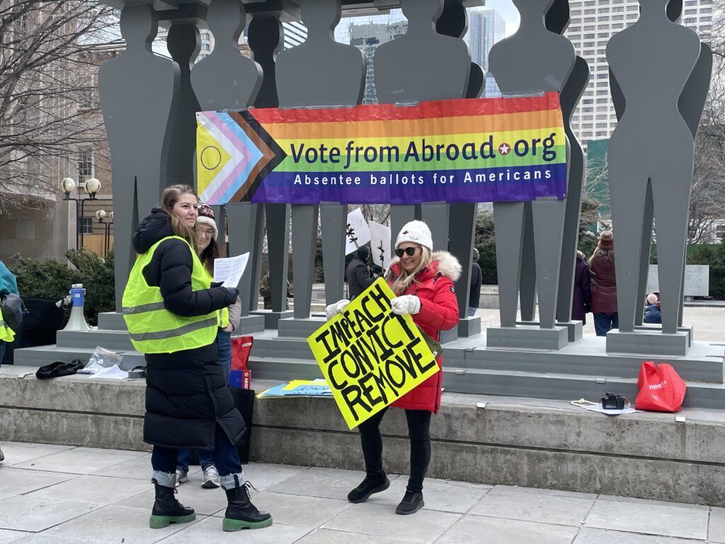 No Kings, Trump, Toronto 28 mars