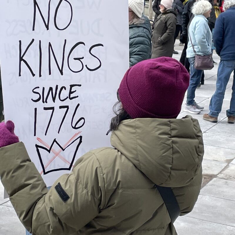 No Kings, Trump, Toronto 28 mars