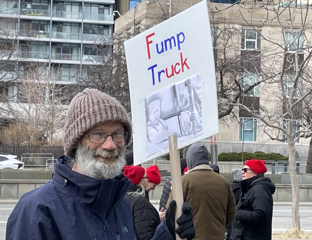 No Kings, Trump, Toronto 28 mars