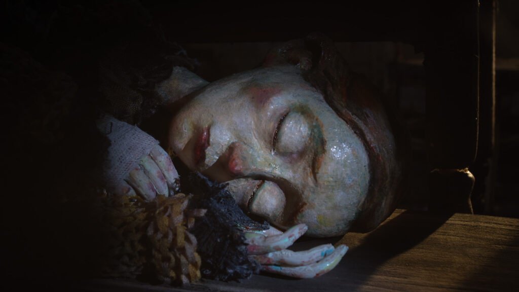 Image la jeune fille qui pleurait des perles.