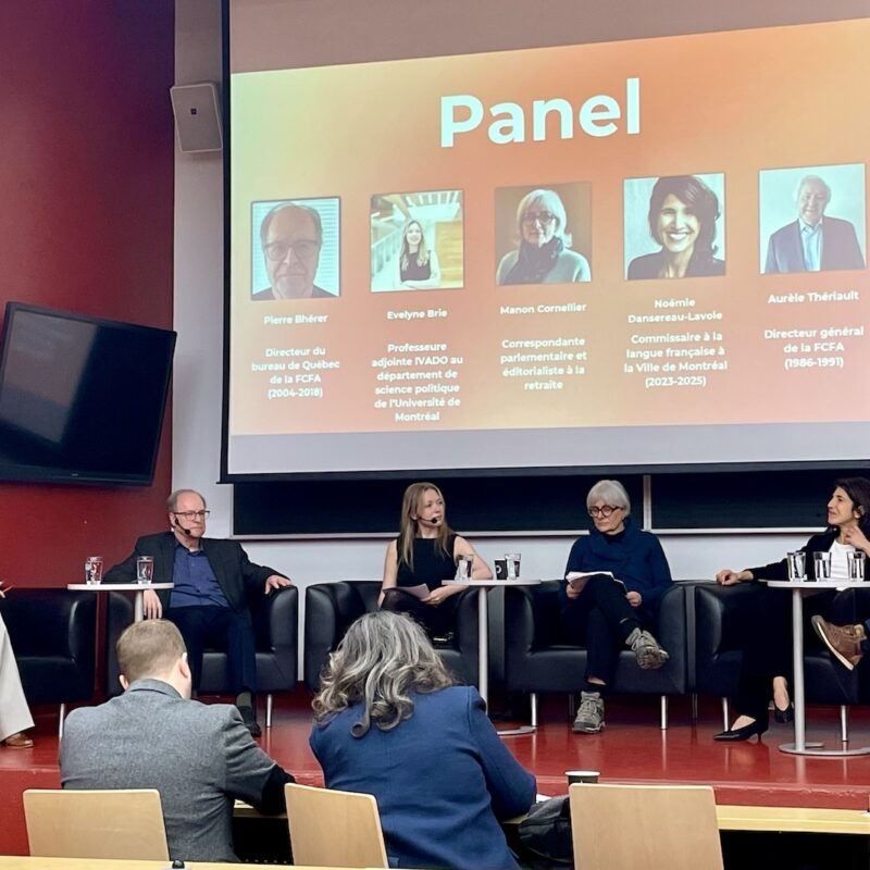 francophonie canadienne et Québec