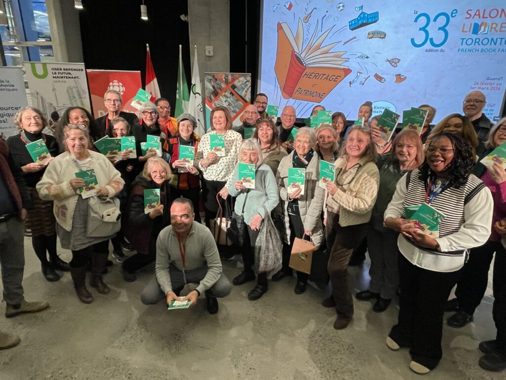 région, Récit collectif des aînés et aînées francophones du Grand Toronto, Un livre, une communauté, Salon du livre de Toronto
