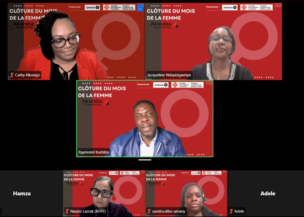 femmes noires, Clôture du Mois de la femme, Akwaba Community