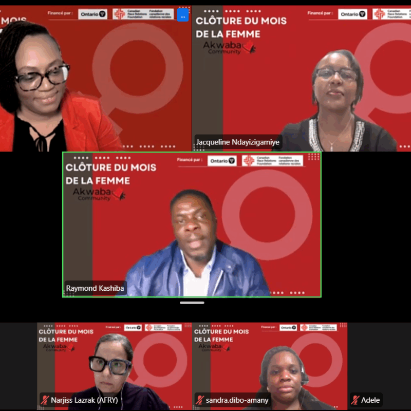 femmes noires, Clôture du Mois de la femme, Akwaba Community