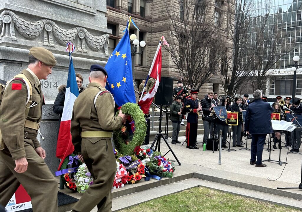 109ème commémoration de la bataille de Vimy