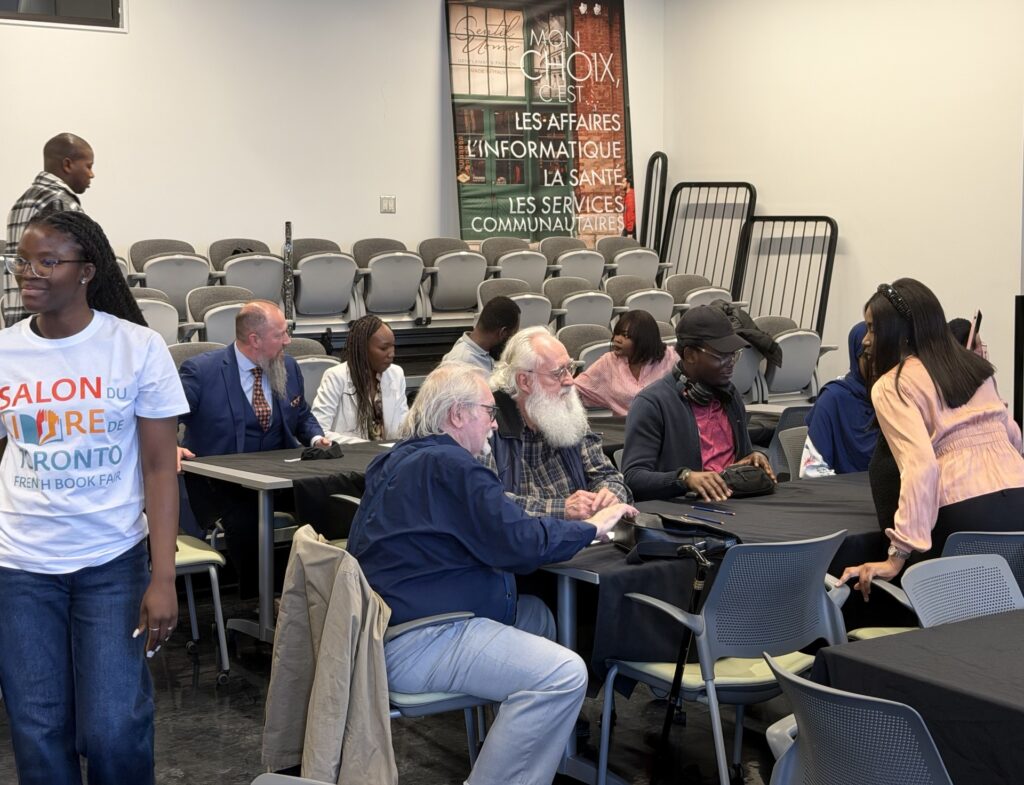 33e édition du Salon du livre de Toronto, rencontre communautaire, reconnaissance des bénévoles