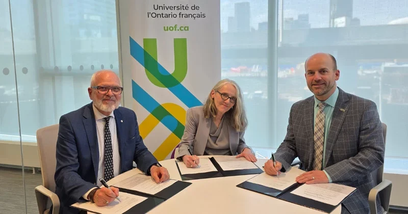 Ententes éducatives de l'UOF avec CECCE et CEPEO