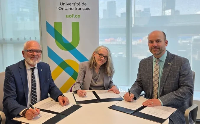 Ententes éducatives de l'UOF avec CECCE et CEPEO