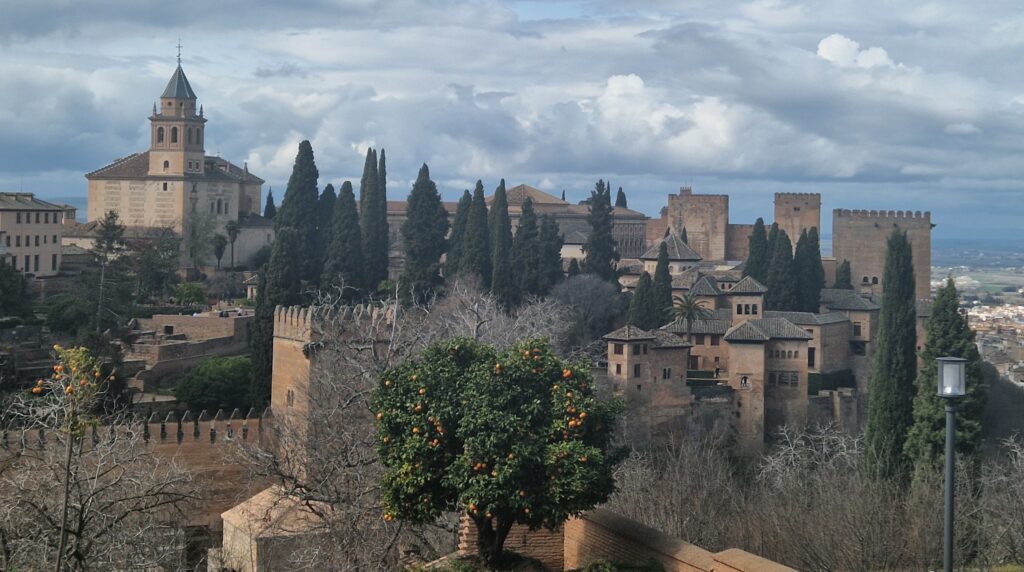 Grenade, Andalousie, Alhambra, citadelle