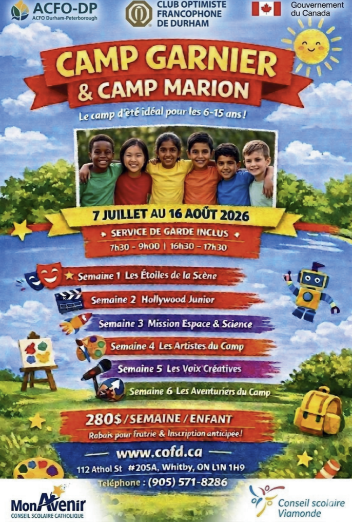 Camp été 2026