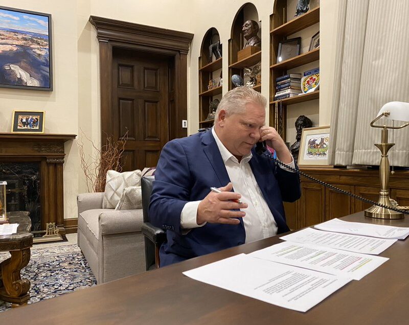 accès à l'information, Doug Ford