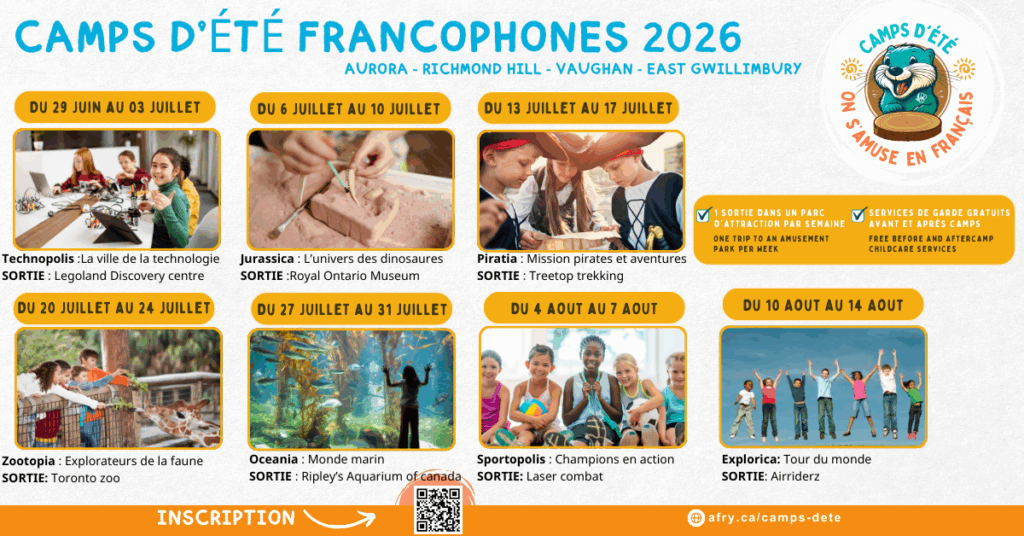 Camp été 2026