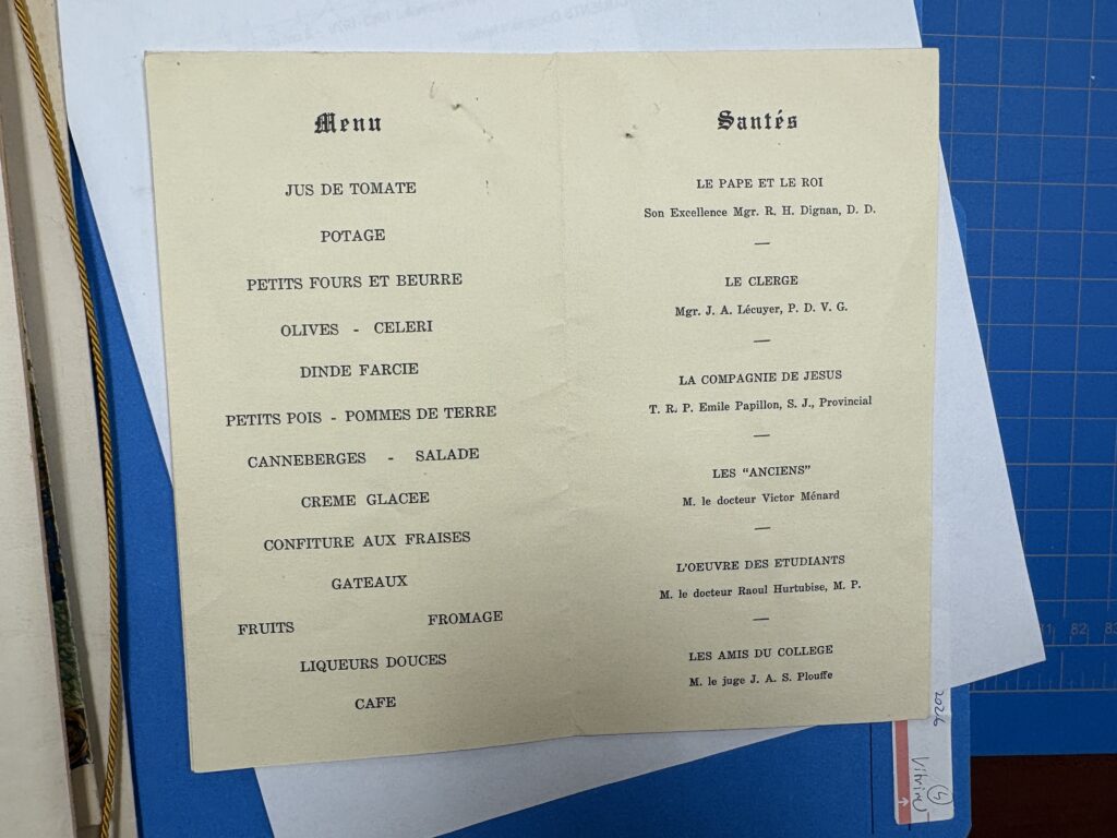 exposition, menus, repas,