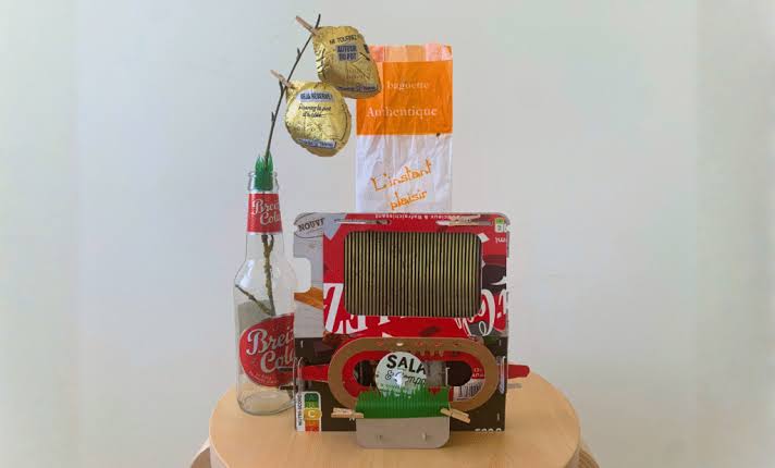 Oeuvre de Jean-Pierre Mot pour l'exposition "Et sa pulpe", organisée au Labo.