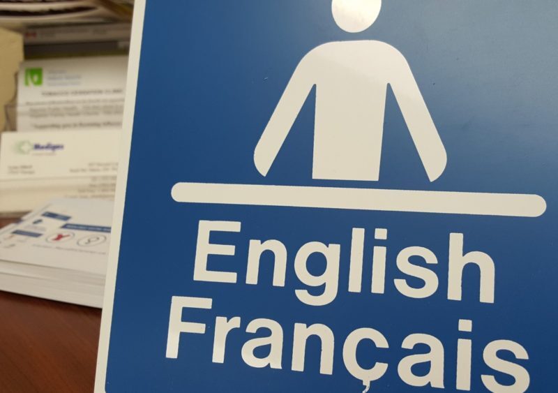 bilinguisme officiel, langues officielles