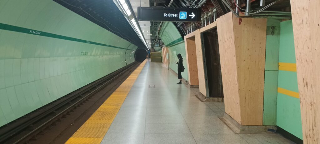 La sécurité dans le métro de Toronto préoccupe encore.