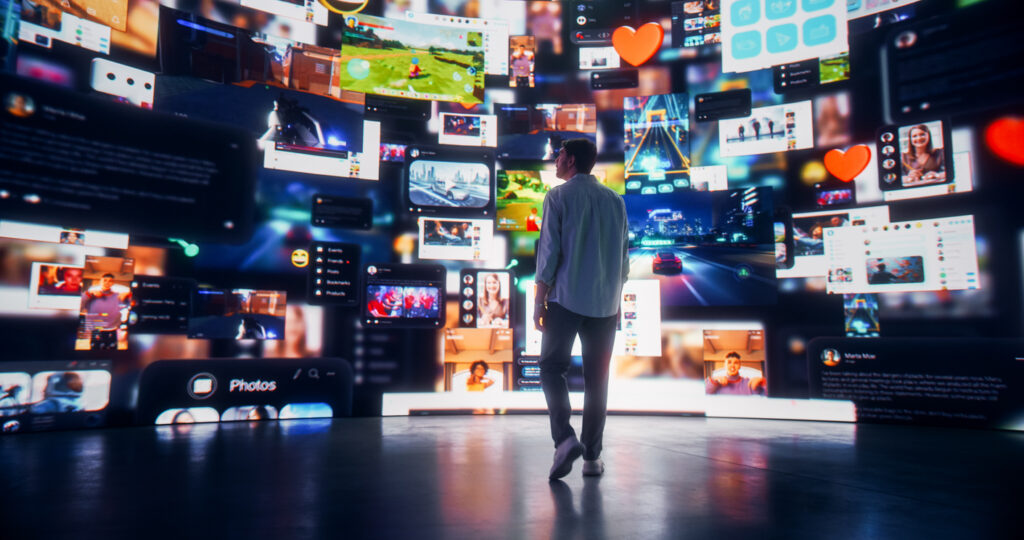 réseaux sociaux, médias, Digital News Report