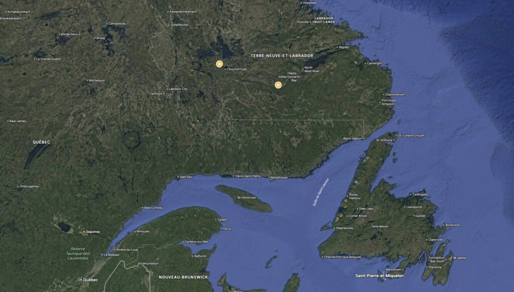 français, électricité Québec Terre-Neuve-et-Labrador