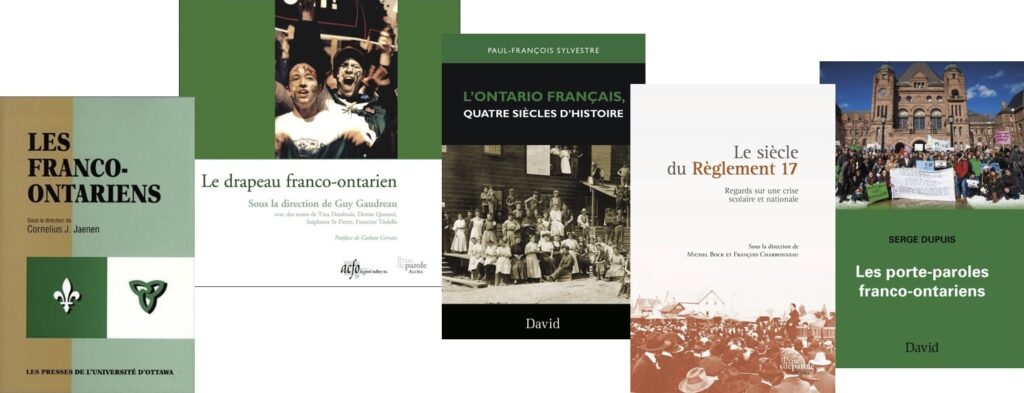 Franco-Ontariens, Cinq ouvrages sur la communauté franco-ontarienne