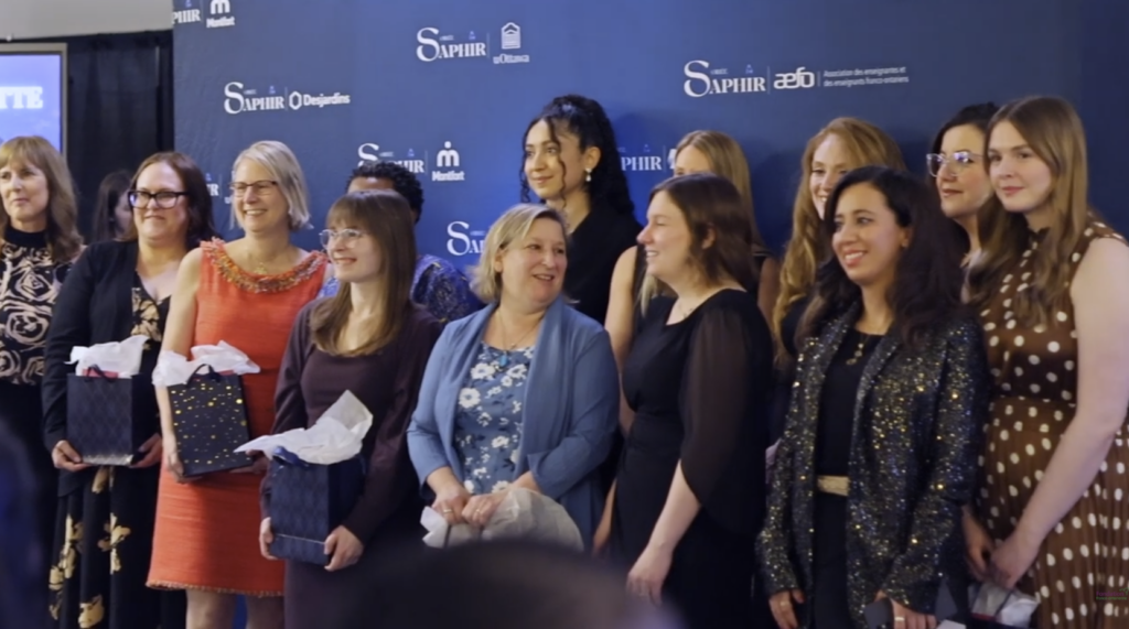 Fondation franco-ontarienne, FFO, prix Saphir