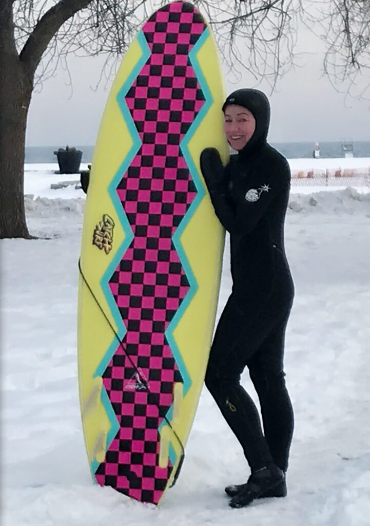 L'hiver est le meilleur moment pour surfer à Toronto.
