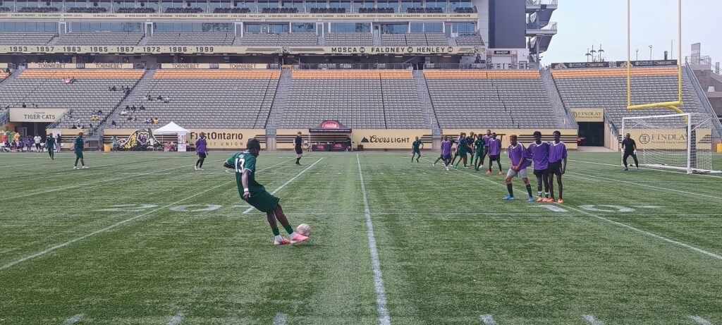 Coupe d'Afrique des nations Hamilton.