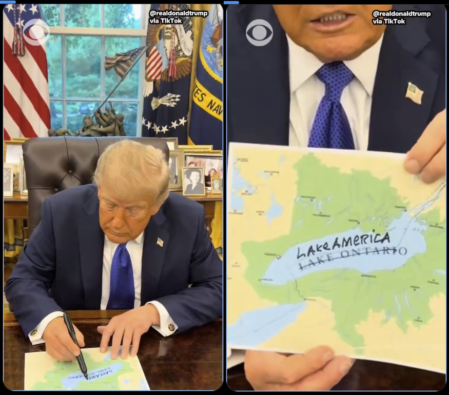 Trump, lac Ontario