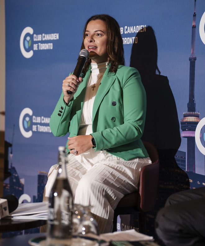 santé, Club canadien, Natalia Kusendova-Bashta